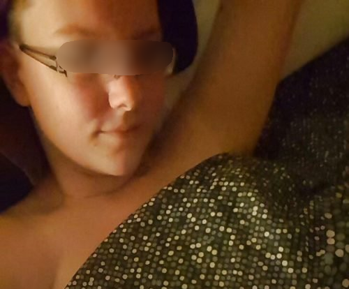 Random girl send me her huge tits