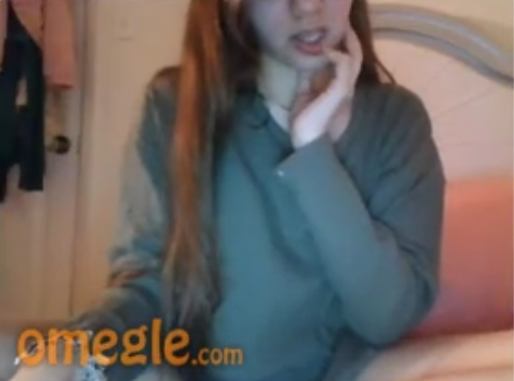 Omegle girl is ready to do what she need to get my cumshot