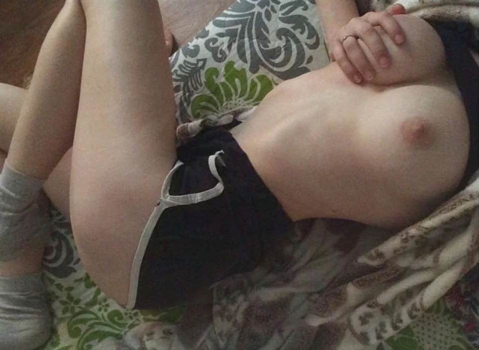 Skinny slutty get exposed