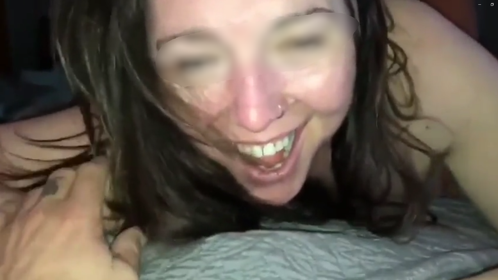 Cuckold can only see how happy his wife is