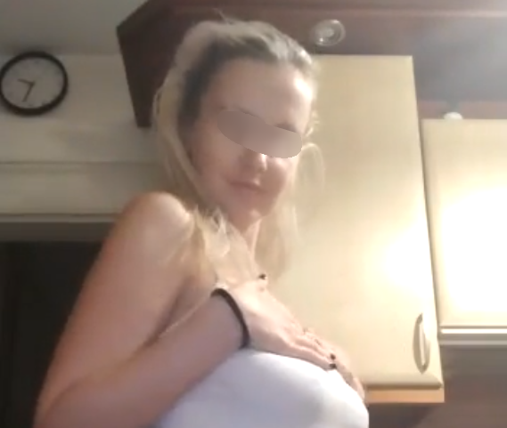 Sexy strip from a Scottish girl